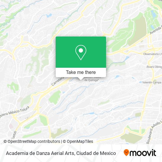 Academia de Danza Aerial Arts map