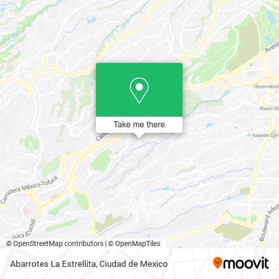 Abarrotes La Estrellita map