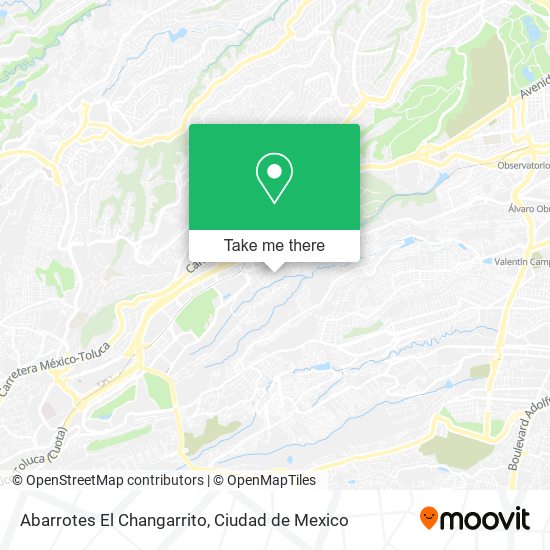 Abarrotes El Changarrito map