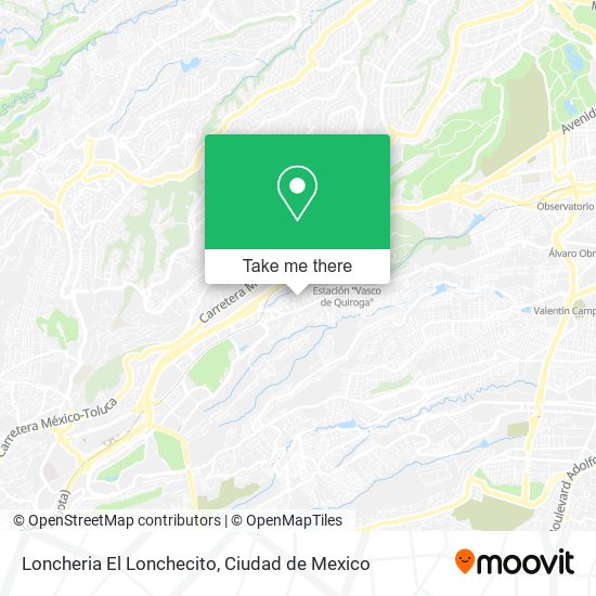Loncheria El Lonchecito map