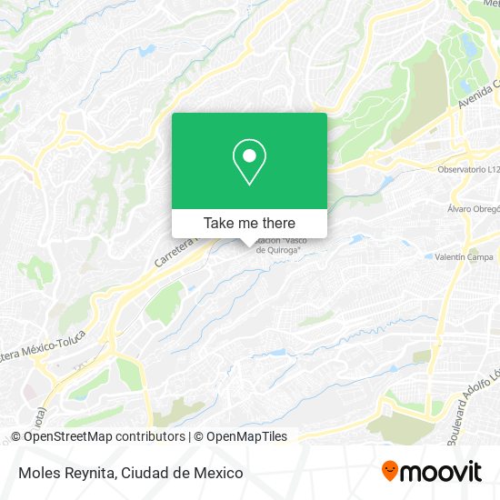 Mapa de Moles Reynita