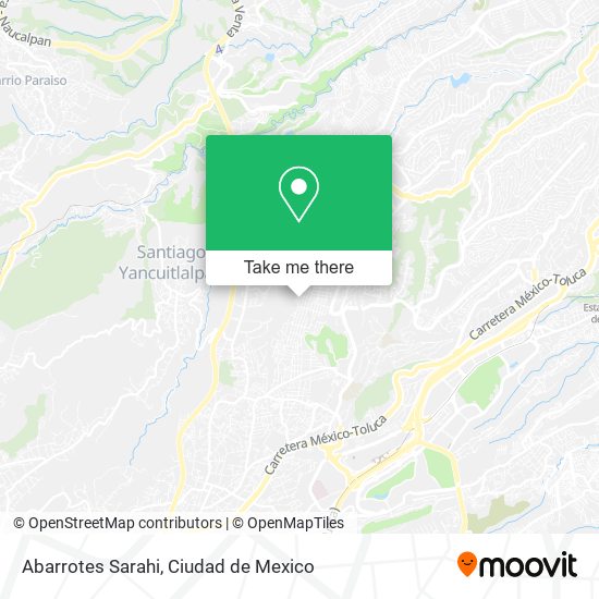 Abarrotes Sarahi map