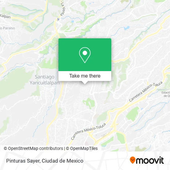 Mapa de Pinturas Sayer