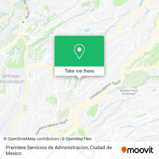 Premiere Servicios de Administracion map