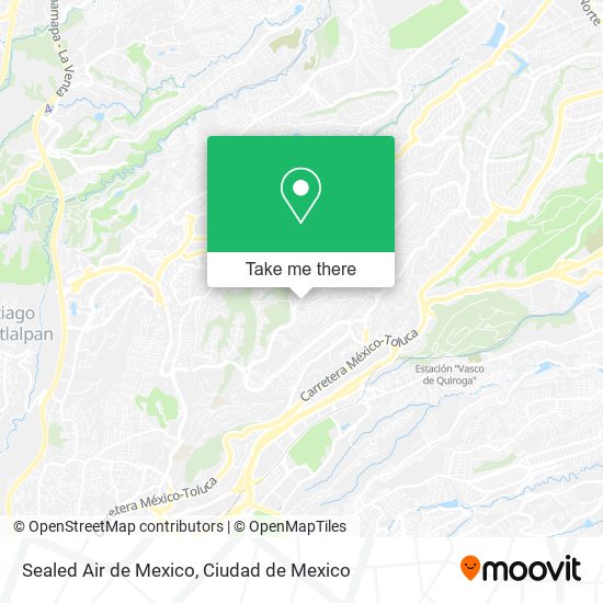 Sealed Air de Mexico map