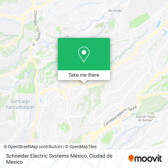 Schneider Electric Systems México map