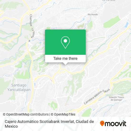 Cajero Automático Scotiabank Inverlat map
