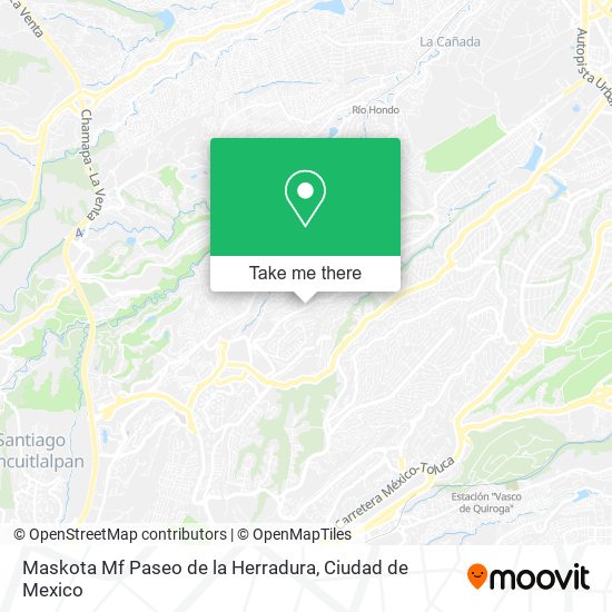 Mapa de Maskota Mf Paseo de la Herradura