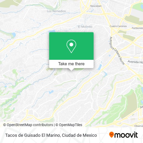 Tacos de Guisado El Marino map
