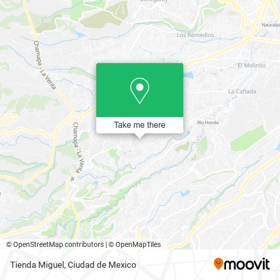 Tienda Miguel map