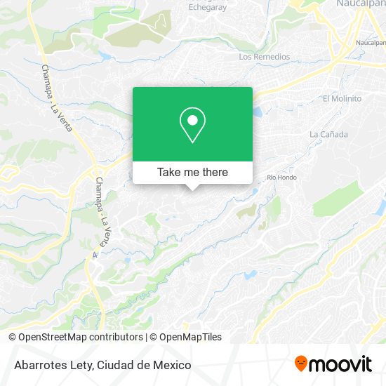 Abarrotes Lety map