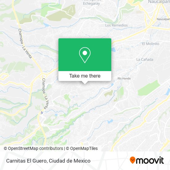 Carnitas El Guero map