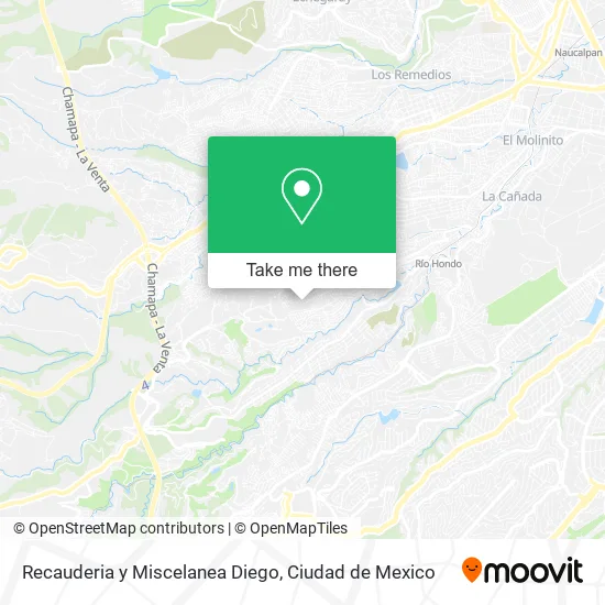 Recauderia y Miscelanea Diego map