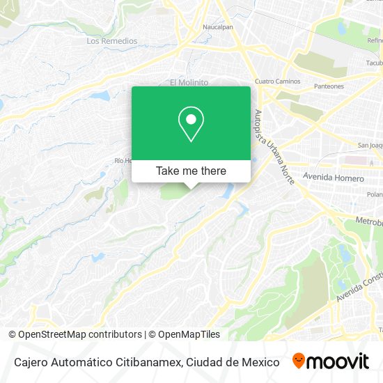 Cajero Automático Citibanamex map