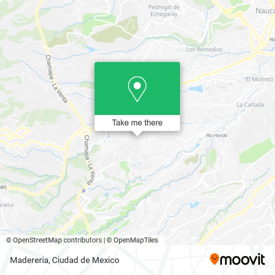 Madereria map