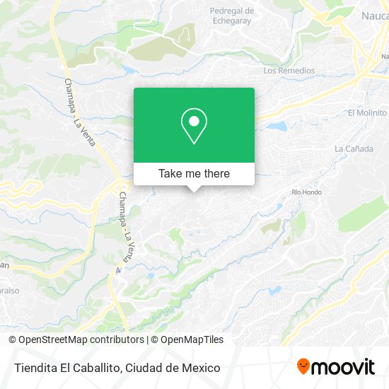 Tiendita El Caballito map