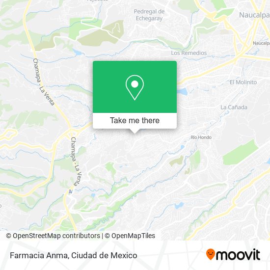 Mapa de Farmacia Anma