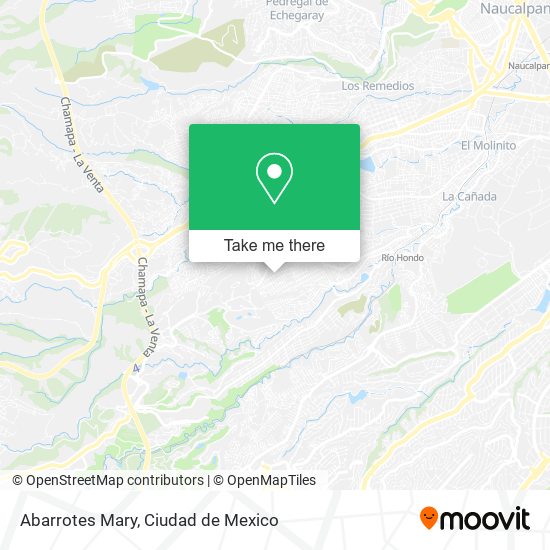 Abarrotes Mary map