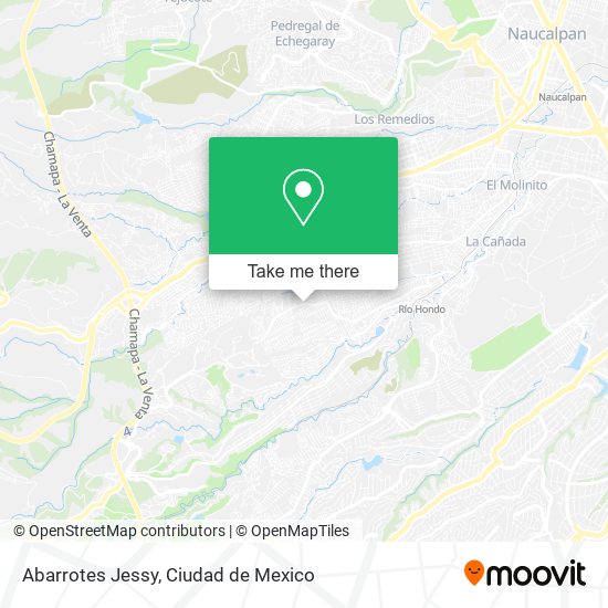 Abarrotes Jessy map