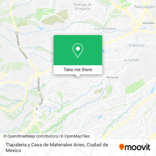 Tlapaleria y Casa de Materiales Aries map