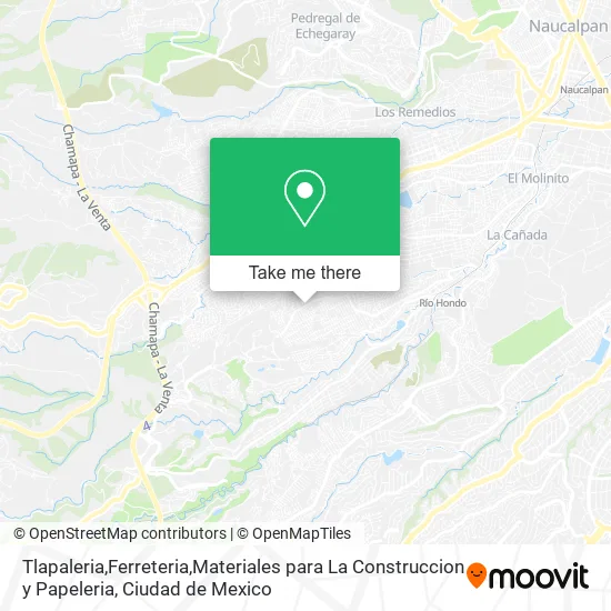 Tlapaleria,Ferreteria,Materiales para La Construccion y Papeleria map