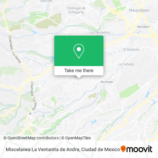 Mapa de Miscelanea La Ventanita de Andre