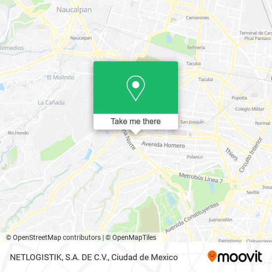 NETLOGISTIK, S.A. DE C.V. map