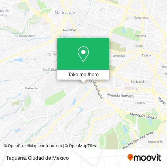 Taqueria map