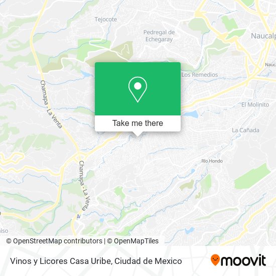 Vinos y Licores Casa Uribe map
