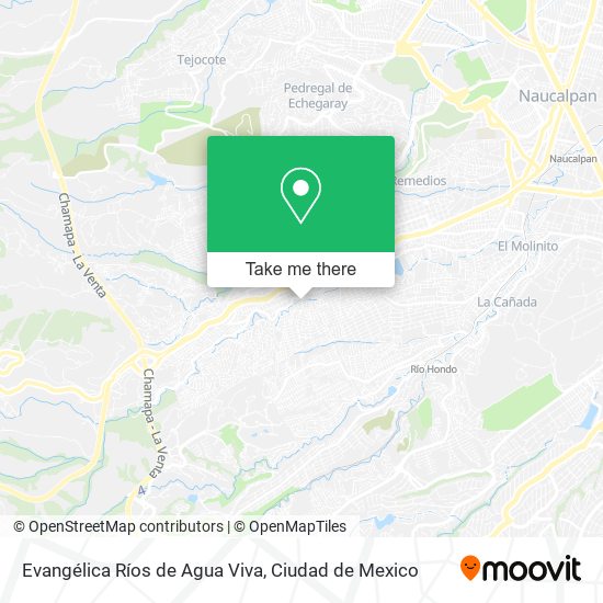 Evangélica Ríos de Agua Viva map