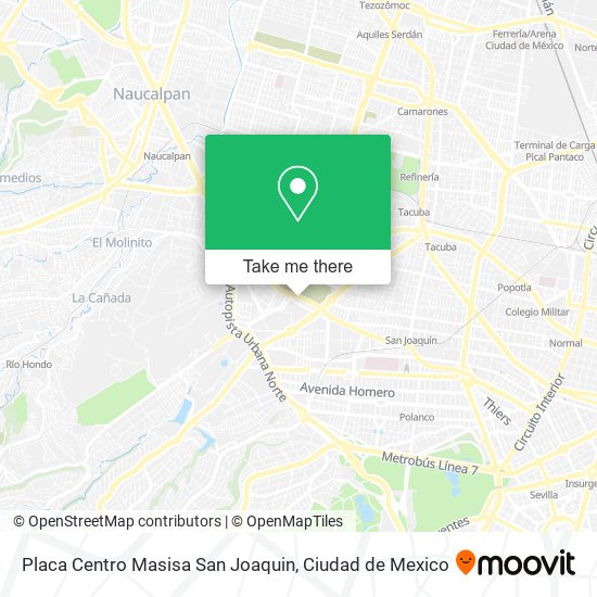 Mapa de Placa Centro Masisa San Joaquin