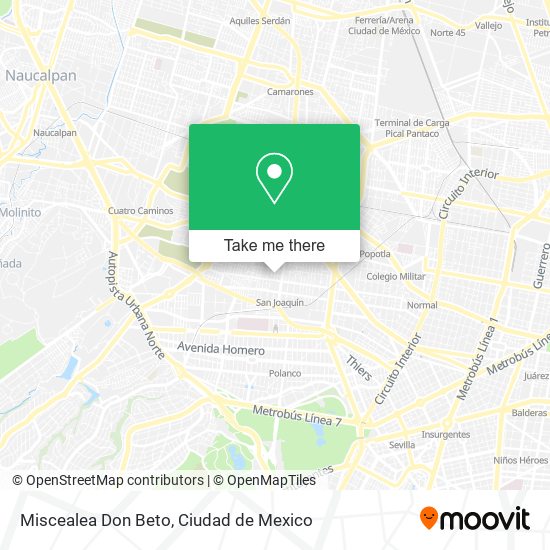 Miscealea Don Beto map