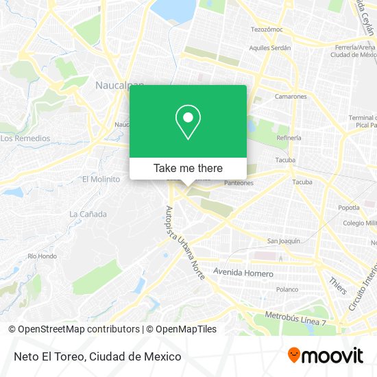 Mapa de Neto El Toreo