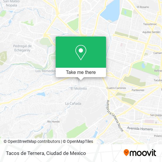 Tacos de Ternera map