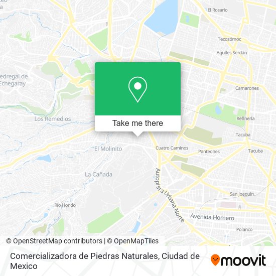 Comercializadora de Piedras Naturales map