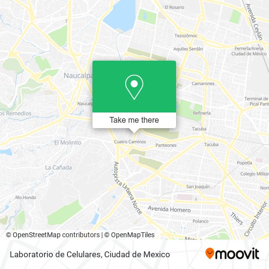 Laboratorio de Celulares map