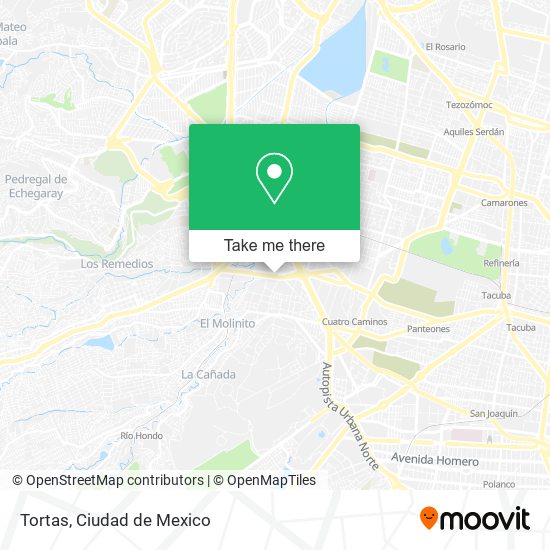 Tortas map