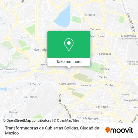 Transformadoras de Cubiertas Solidas map