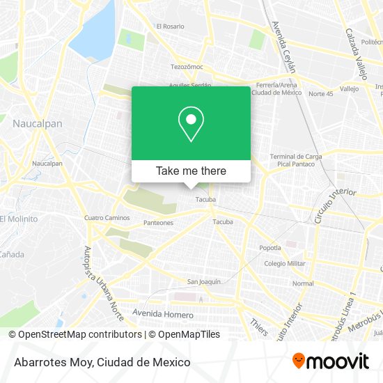 Abarrotes Moy map