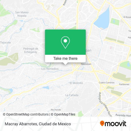 Macray Abarrotes map