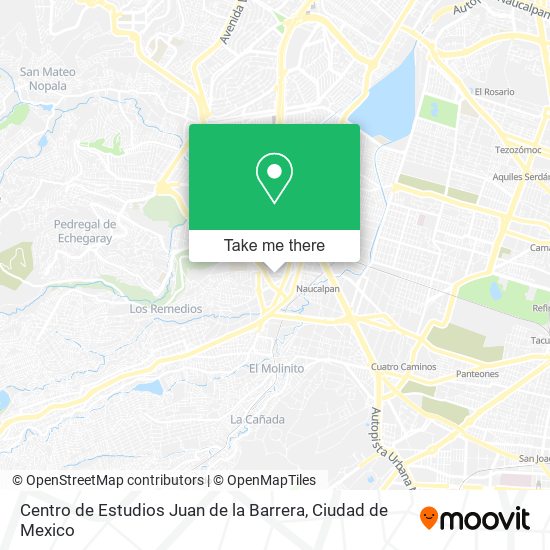 Centro de Estudios Juan de la Barrera map