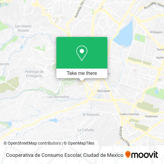 Cooperativa de Consumo Escolar map