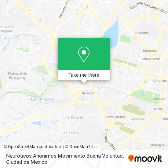 Neuroticos Anonimos Movimiento Buena Voluntad map