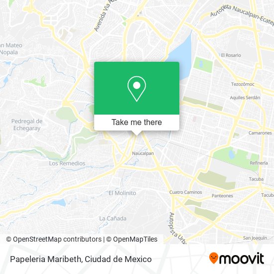 Papeleria Maribeth map