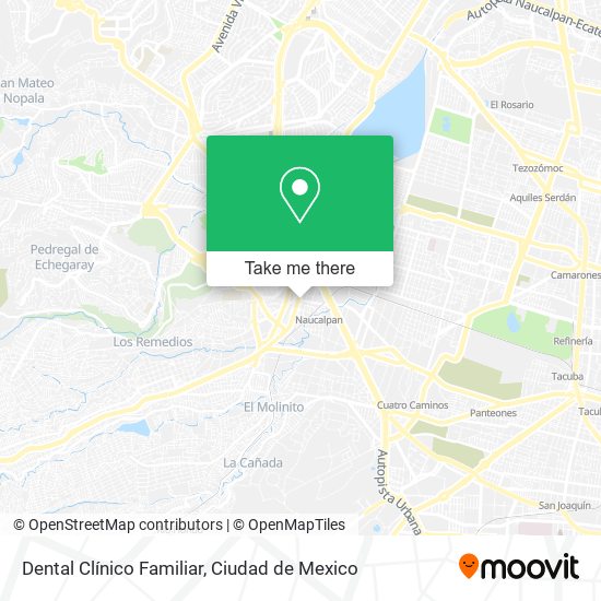 Dental Clínico Familiar map