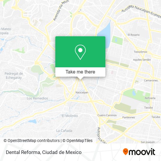 Dental Reforma map