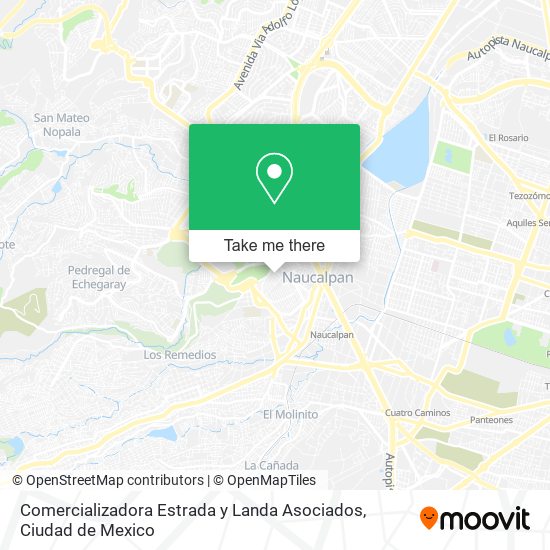 Comercializadora Estrada y Landa Asociados map