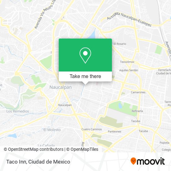 Mapa de Taco Inn