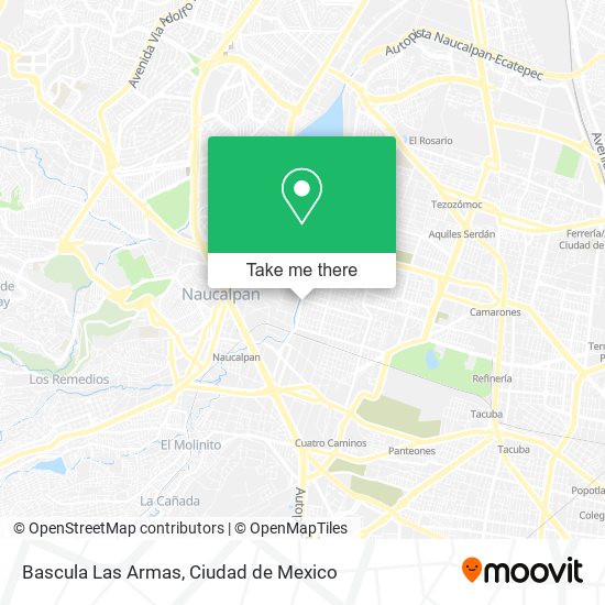 Bascula Las Armas map