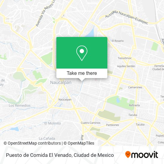 Puesto de Comida El Venado map